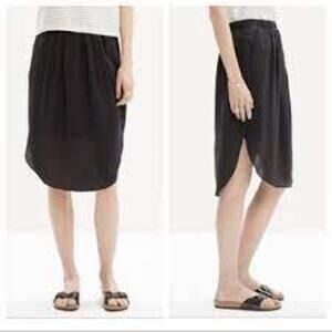 Madewell Silk Minimalist Skirt Elevated Basics Capsule Lightweight Women Small